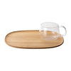 KINTO UNITEA CUP AND WILLOW TRAY (265X215MM/10.6X8.6IN) WILLOW THUMBNAIL 0