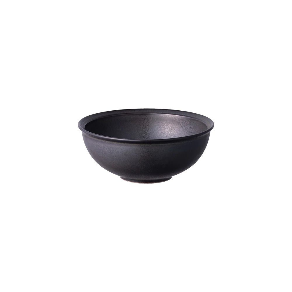 KINTO RIM BOWL (⌀140MM/6IN)  MATTE BLACK 4