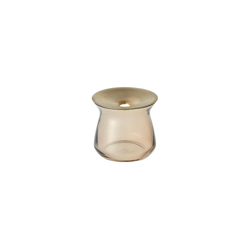 KINTO LUNA VASE 80X70MM  BROWN 0