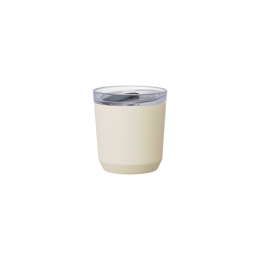 KINTO TO GO TUMBLER (WITH PLUG) (240ML/8OZ)  WHITE 0