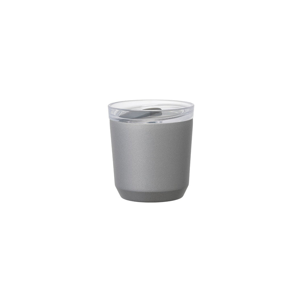 KINTO TO GO TUMBLER (WITH PLUG) (240ML/8OZ)  SILVER 13