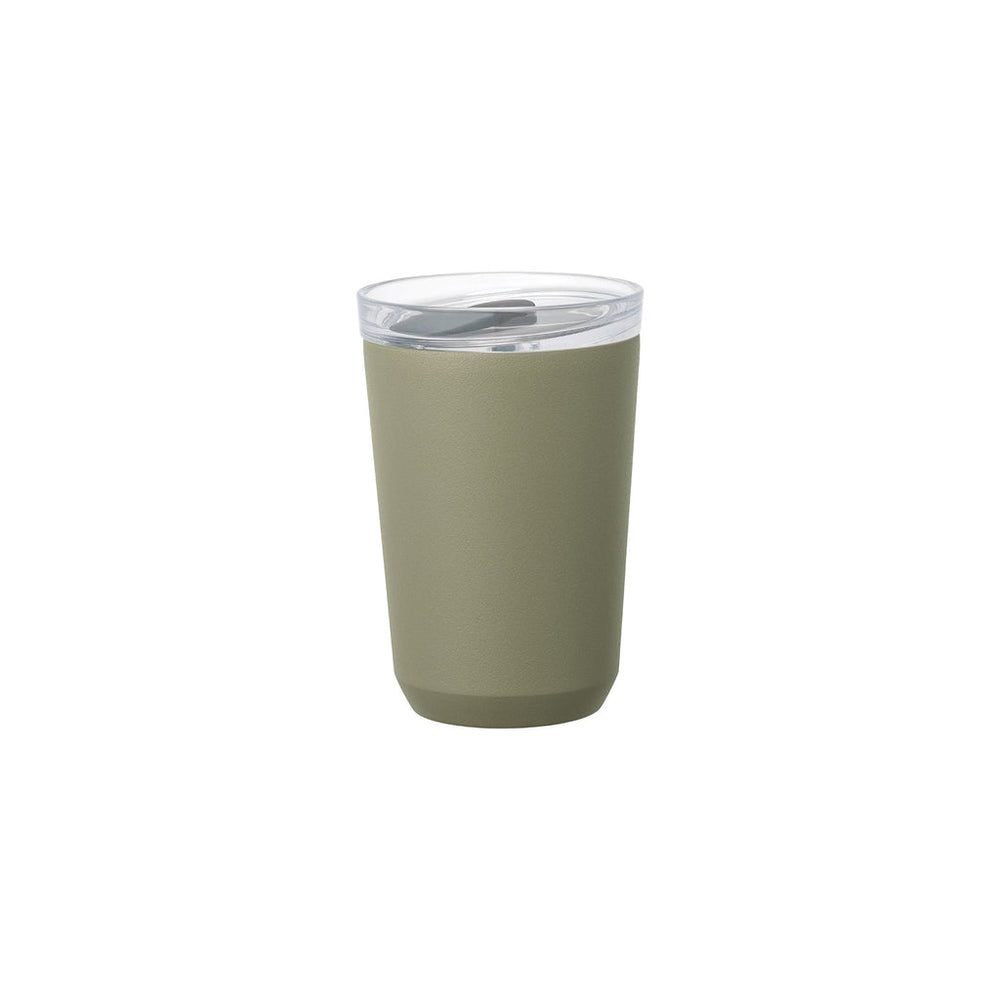 KINTO TO GO TUMBLER (WITH PLUG) (360ML/12OZ)  KHAKI 4