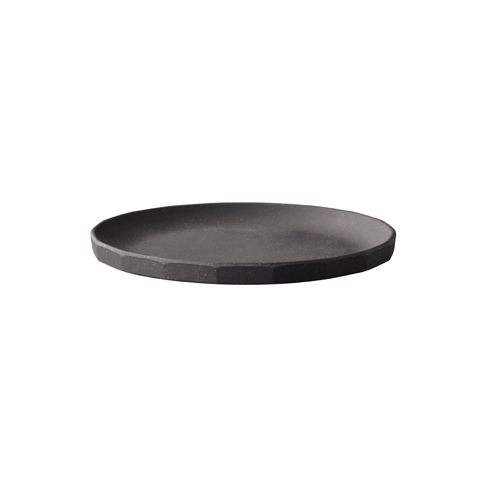 KINTO ALFRESCO PLATE (⌀190MM/8IN)  BLACK 4