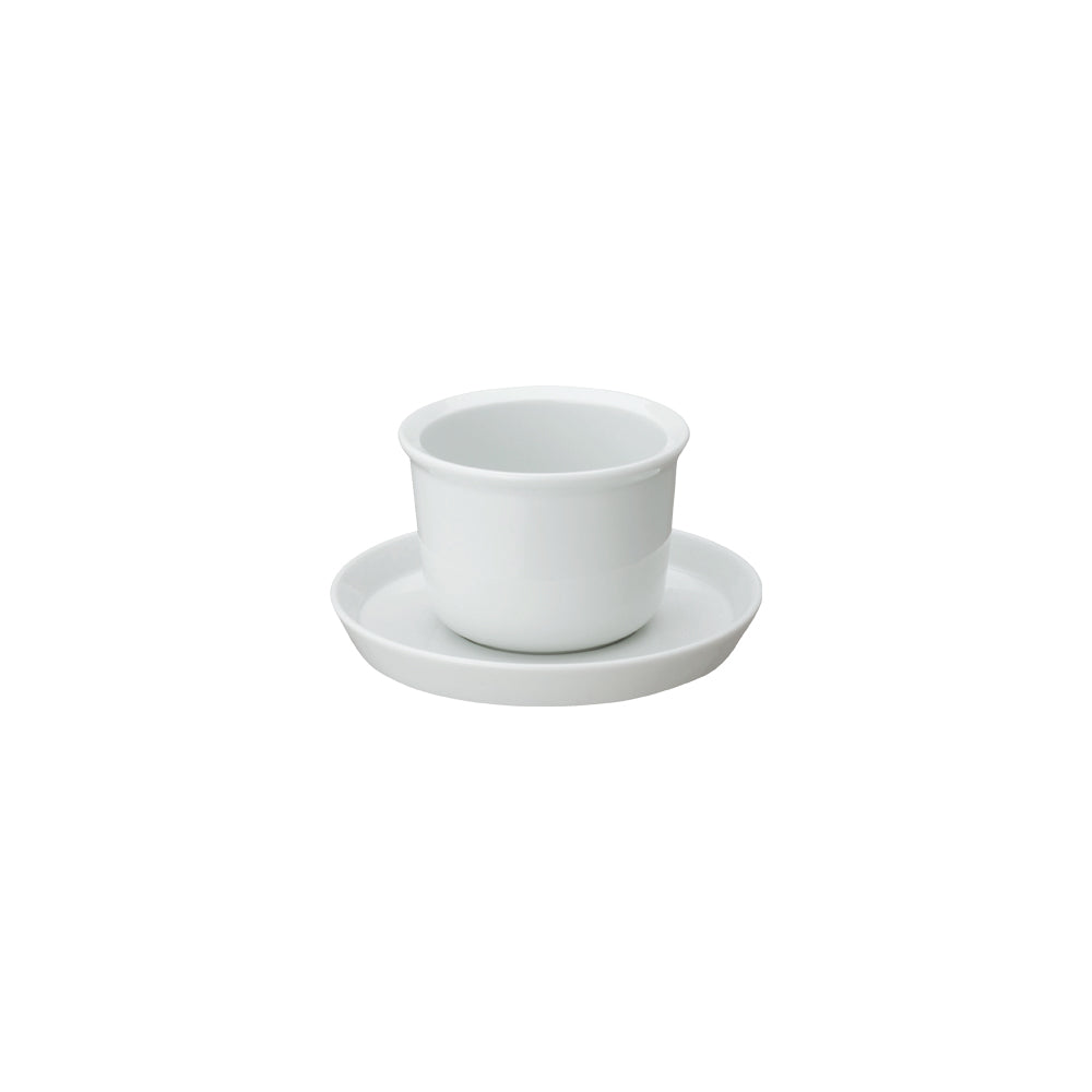 KINTO LEAVES TO TEA CUP & SAUCER 160ML  WHITE 0
