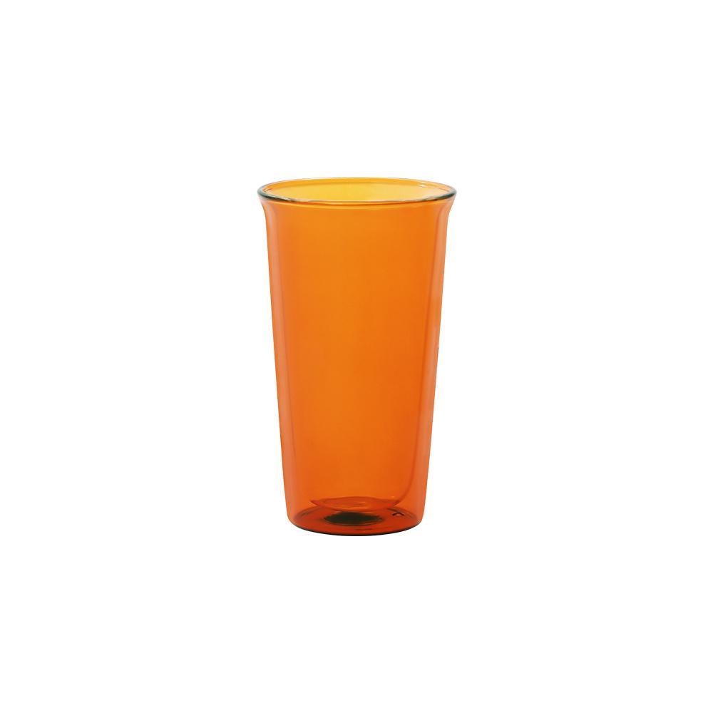 KINTO CAST AMBER DOUBLE WALL GLASS 340ML  AMBER 0