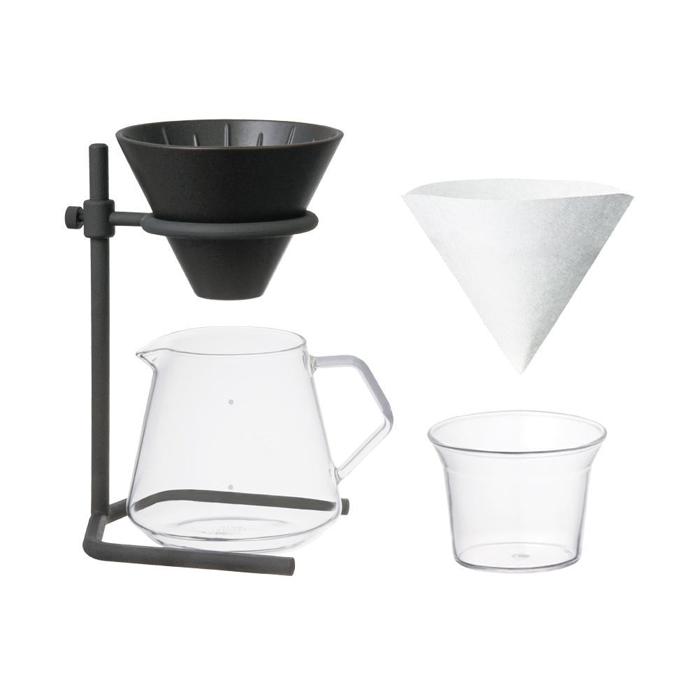  KINTO SCS-S04 BREWER STAND SET (4-CUP) (600ML/20OZ)  BLACK 0