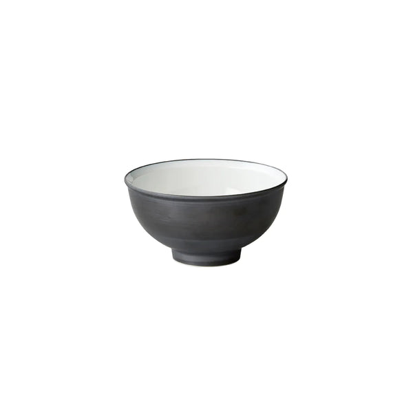 KINTO RIM RICE BOWL (⌀120MM/4.5IN) BLACK 