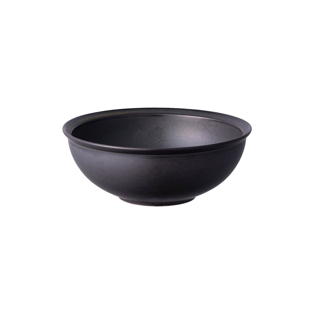  KINTO RIM BOWL (⌀180MM/7IN)  MATTE BLACK