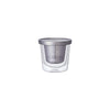 KINTO LEAVES TO TEA CUP WITH STRAINER (260ML/8.8OZ) CLEAR THUMBNAIL 0