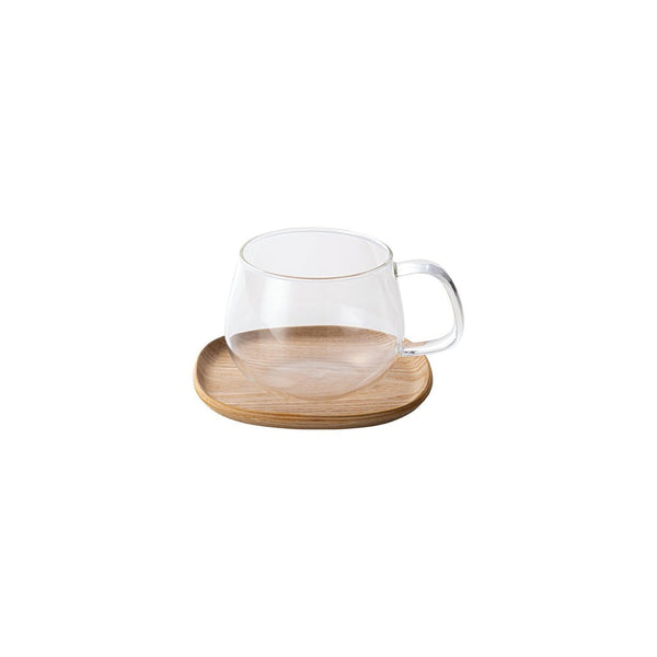 KINTO UNITEA CUP AND WILLOW SAUCER (125X125MM/5X5IN) WILLOW 
