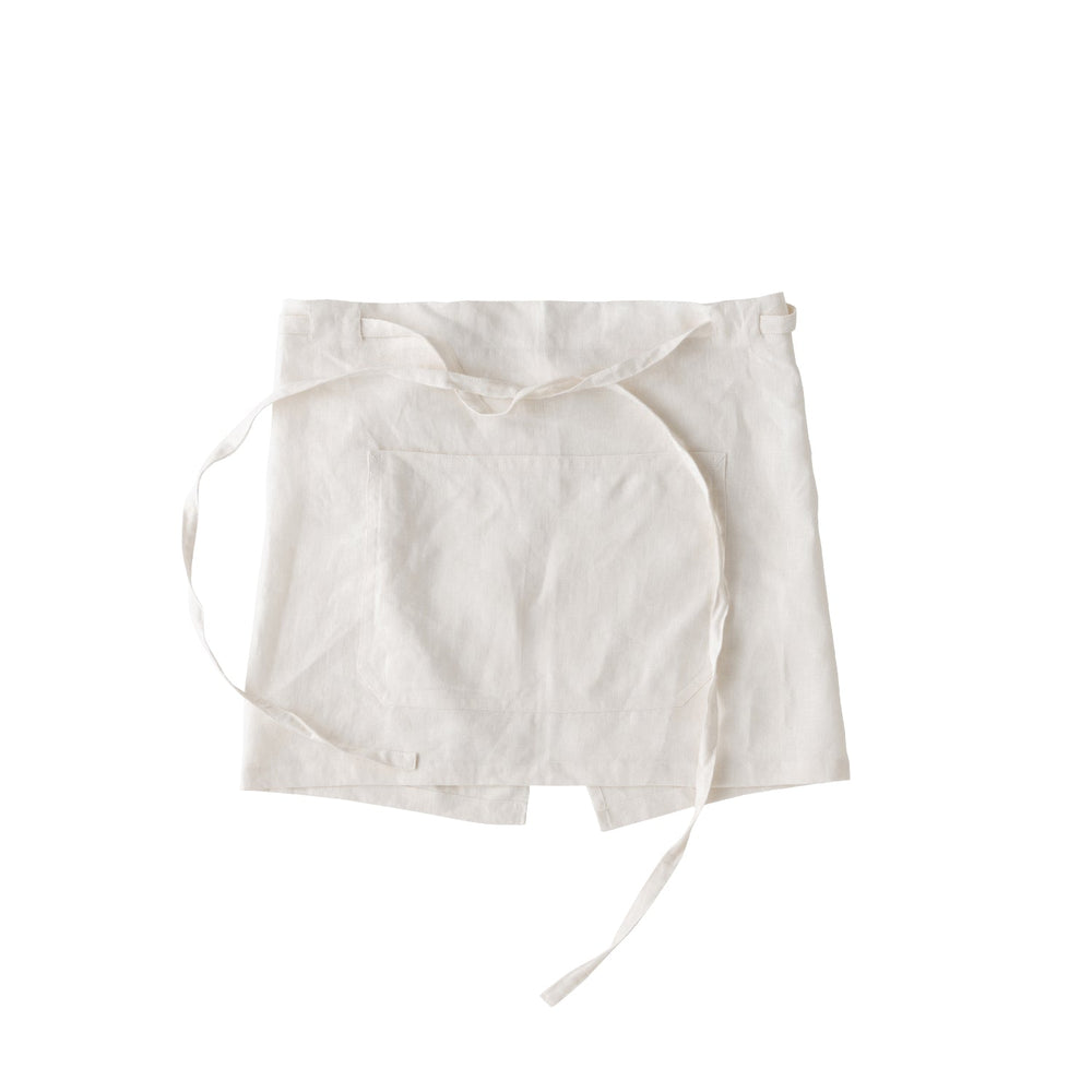  KINTO FUTO HALF APRON ALI  WHITE 0
