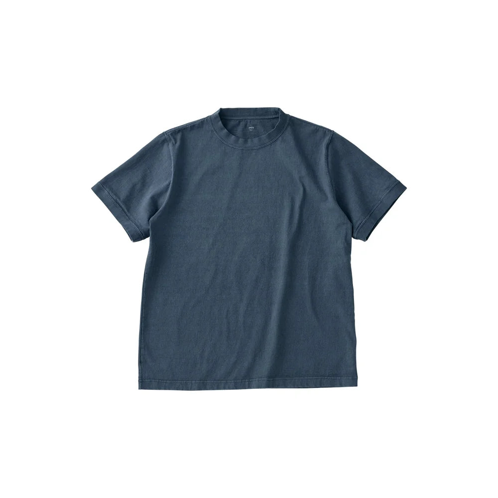  KINTO FUTO CUT AND SEW SHORT SLEEVE PCO_1  ASH BLUE 9