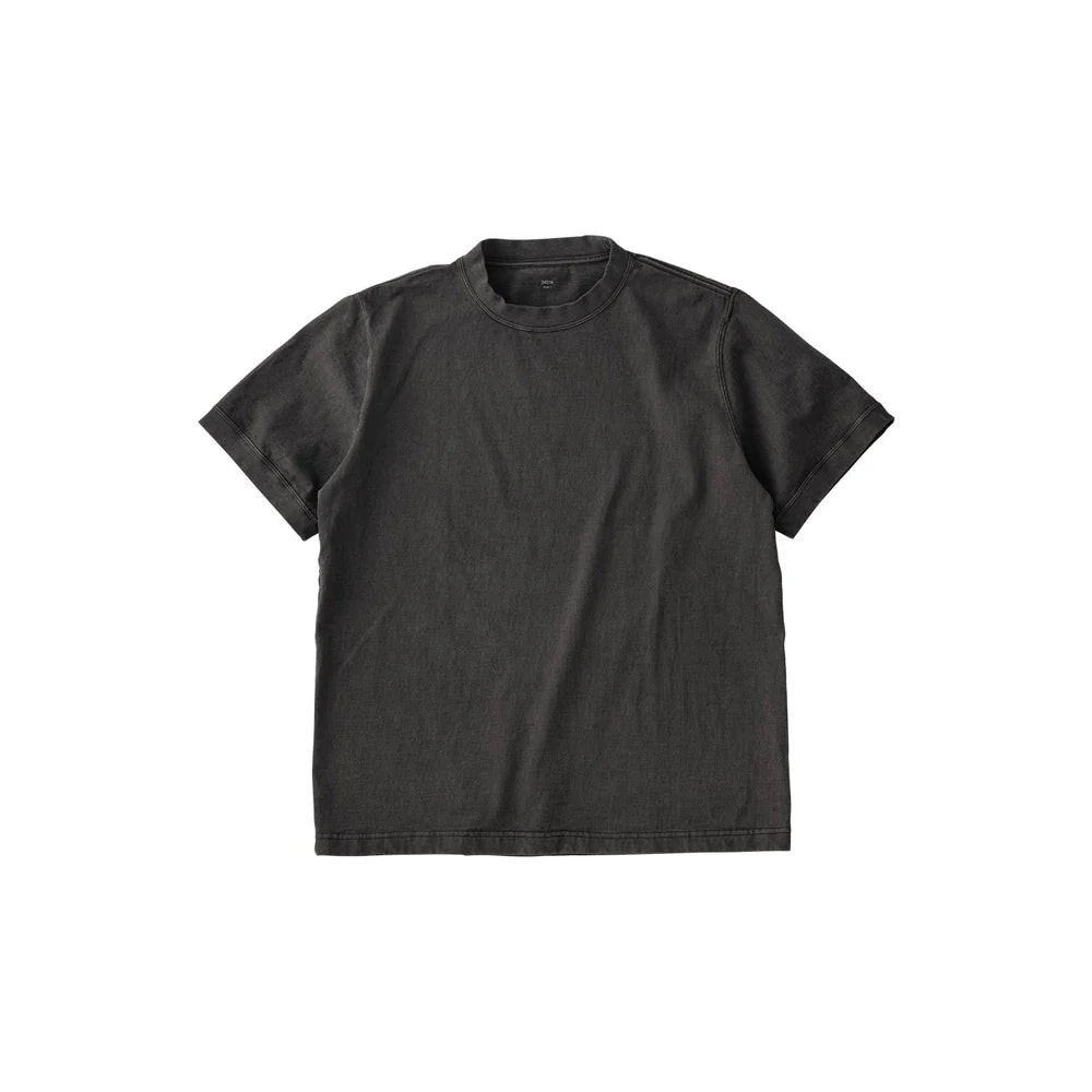  KINTO FUTO CUT AND SEW SHORT SLEEVE PCO_1  ASH BLACK 14