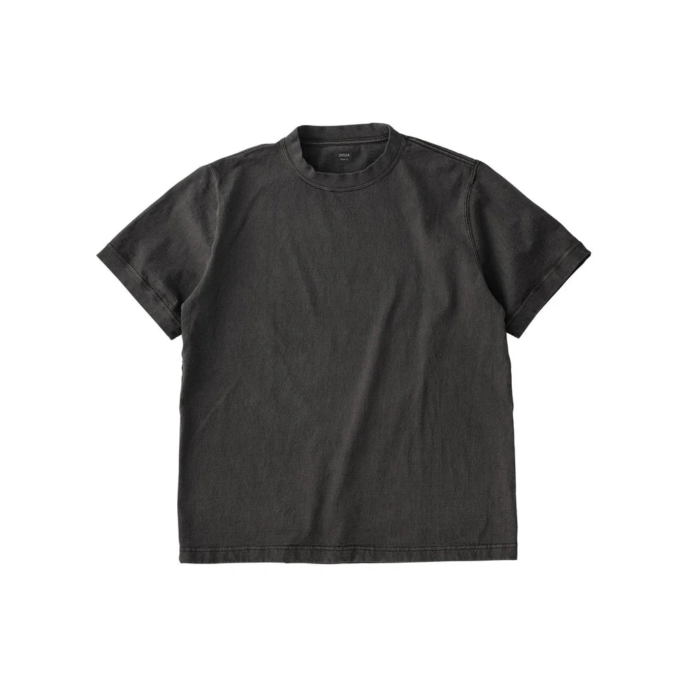  KINTO FUTO CUT AND SEW SHORT SLEEVE PCO_2  ASH BLACK 14