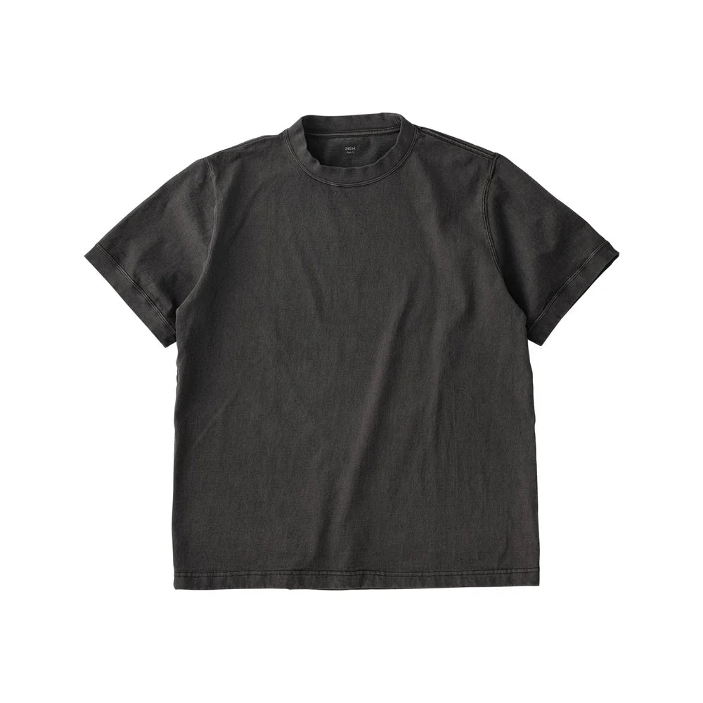 KINTO FUTO CUT AND SEW SHORT SLEEVE PCO_3  ASH BLACK 14