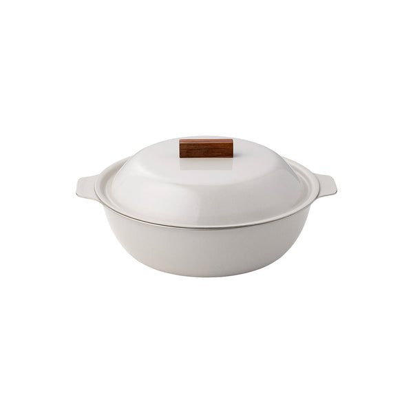 KINTO KAKOMI IH ENAMEL POT (1000ML/34OZ) SAND BEIGE 