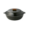 KINTO KAKOMI IH ENAMEL POT (2000ML/68OZ) CHARCOAL THUMBNAIL 0