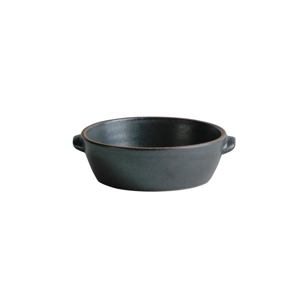  KINTO TERRA GRILL DISH (⌀145MM/5.7IN)  BLACK