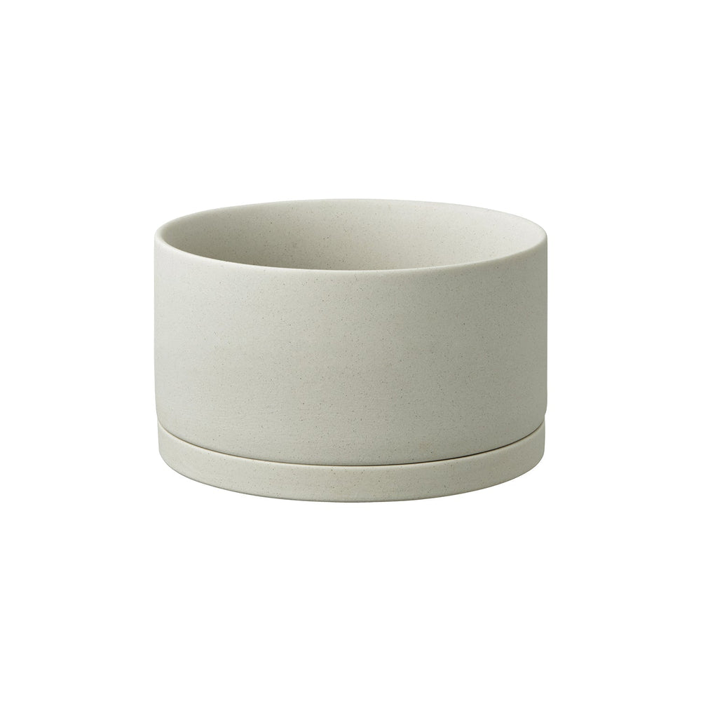  KINTO PLANT POT 191 (⌀170MM/6.8IN)  EARTH GREY