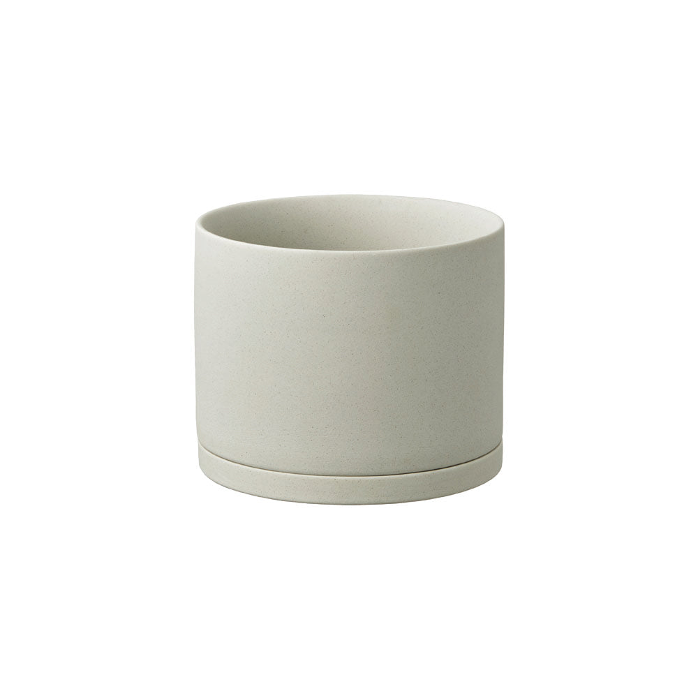  KINTO PLANT POT 191 (⌀135MM/5.4IN)  EARTH GREY