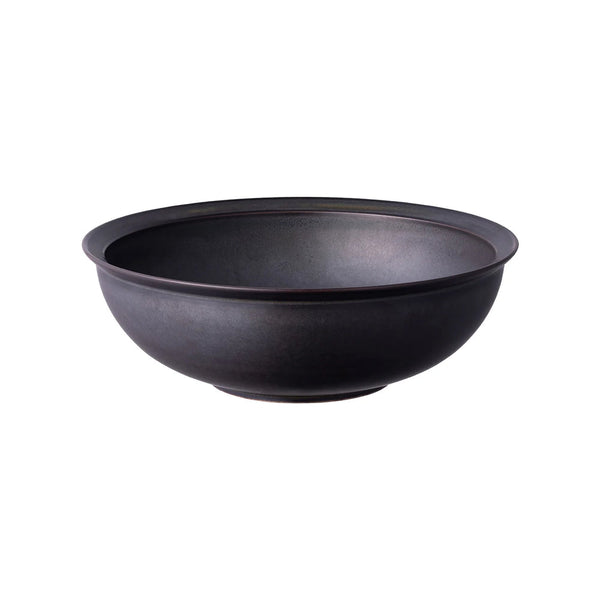 KINTO RIM BOWL (⌀220MM/9IN) MATTE BLACK 