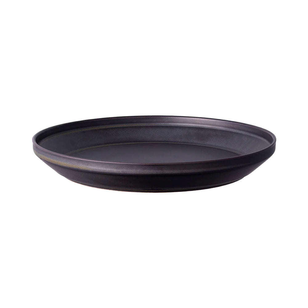  KINTO RIM PLATE (⌀240MM/9.5IN)  MATTE BLACK