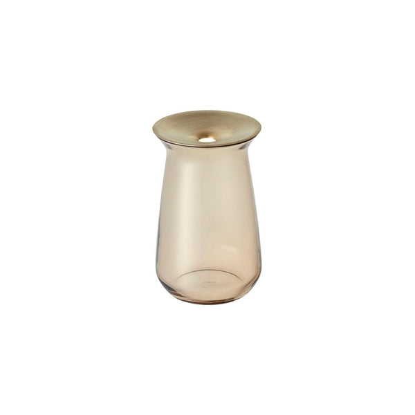 Photo of LUNA Vase 80x130mm ( Brown ) [ KINTO ] [ Vase ]