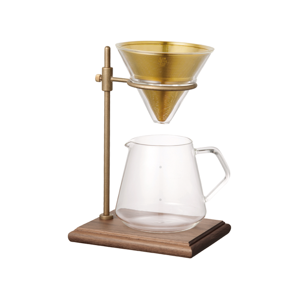 KINTO SCS SPECIALTY S02 BREWER STAND SET 4 CUP GOLD 