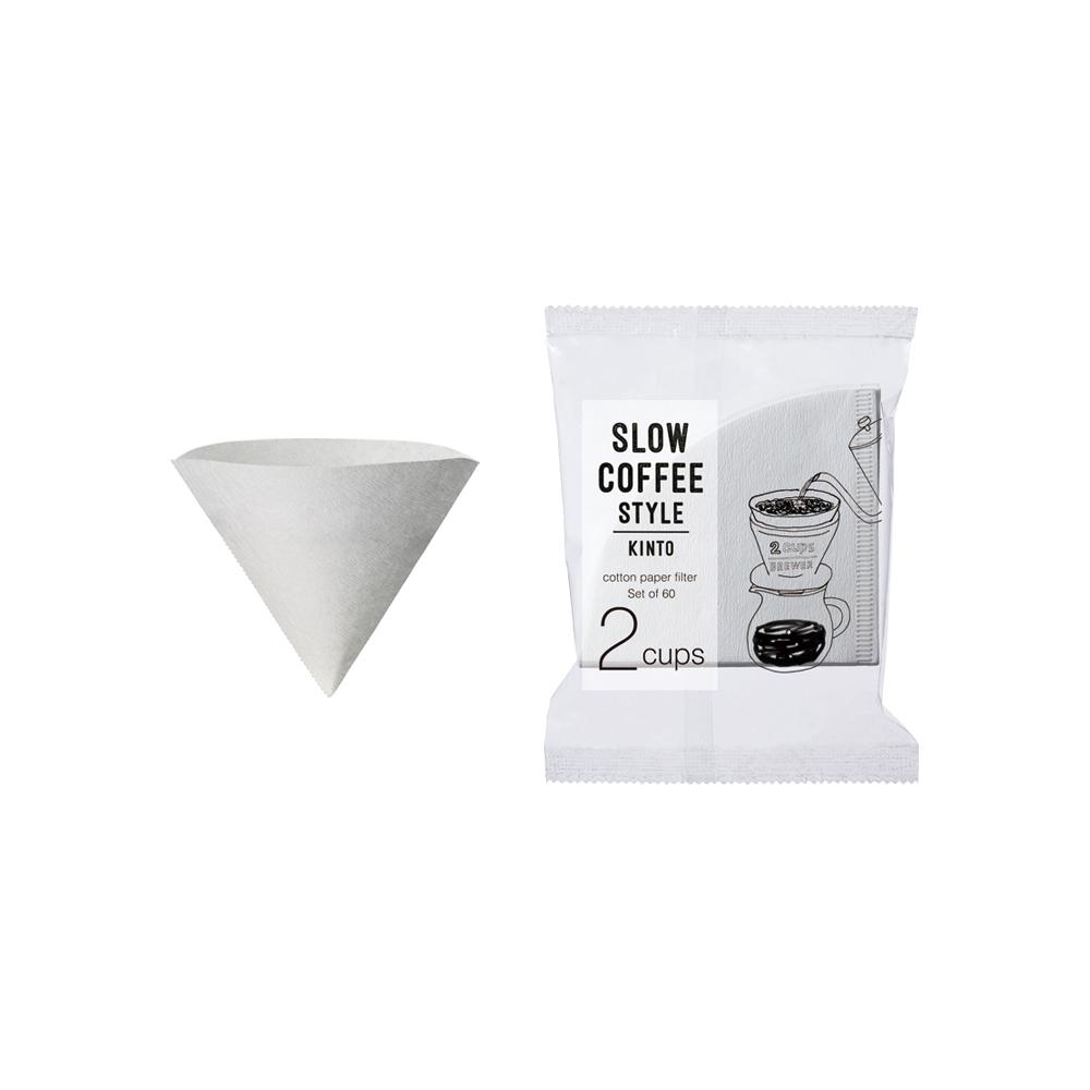  KINTO SCS COTTON PAPER FILTER 2 CUP  WHITE