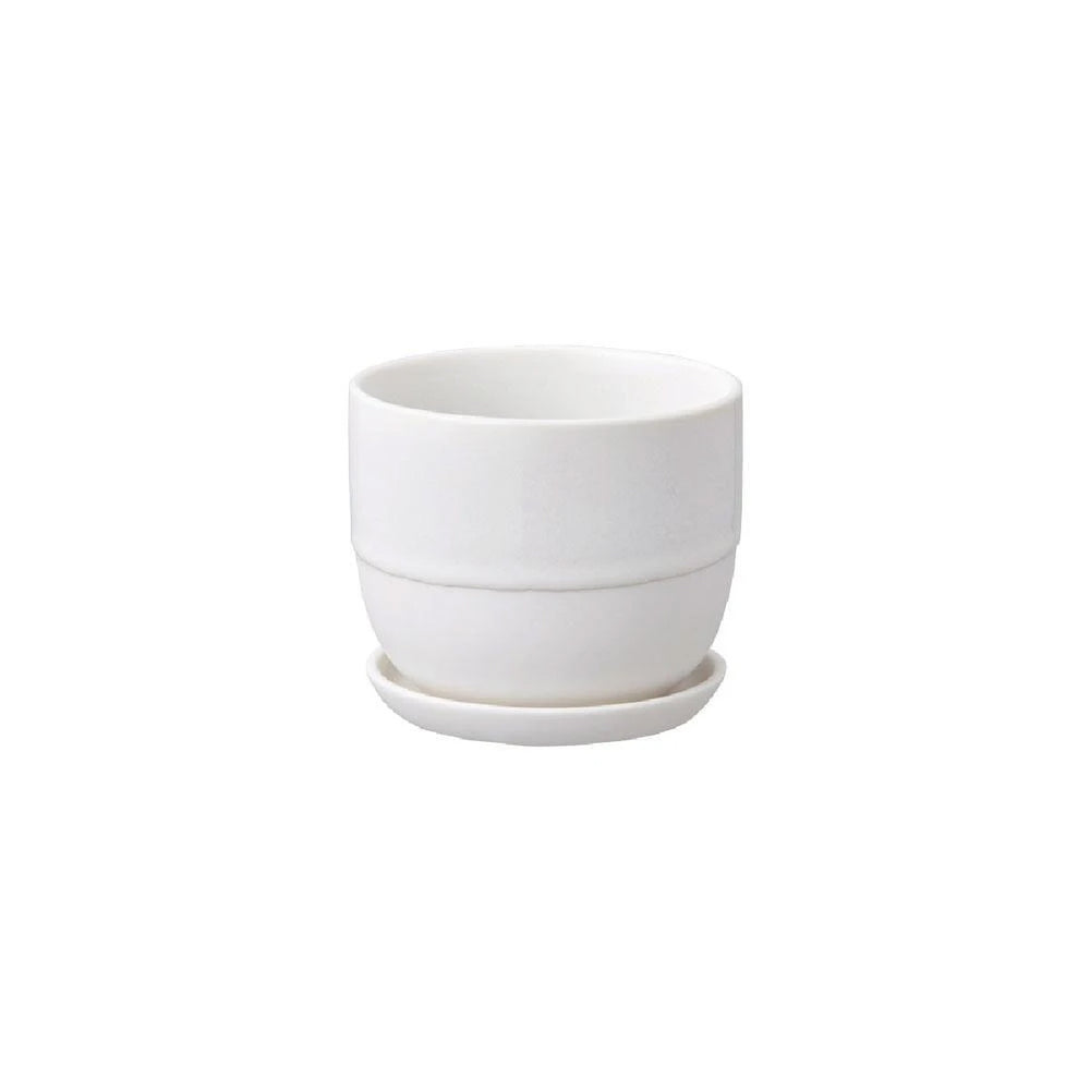  KINTO PLANT POT 193_ 110MM / 4IN  WHITE