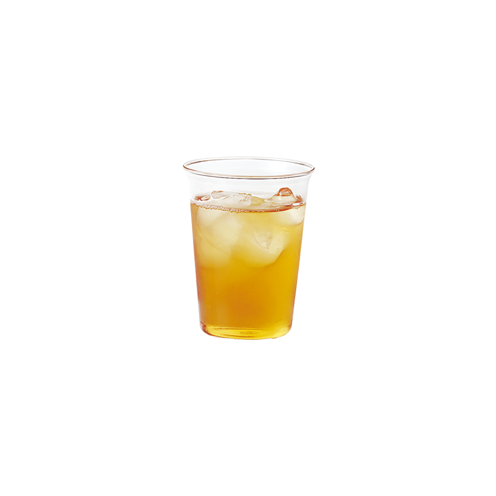 KINTO CAST ICED TEA GLASS 350ML  CLEAR