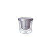 KINTO LEAVES TO TEA CUP WITH STRAINER 260ML CLEAR THUMBNAIL 0